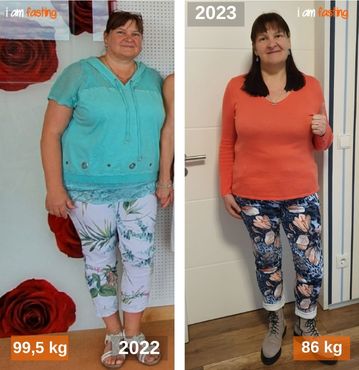 Manuela Erfolg Abnahme iamfasting Coaching